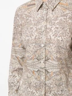 ETRO chemise à imprimé cachemire