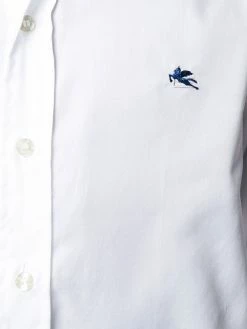 ETRO chemise à logo brodé