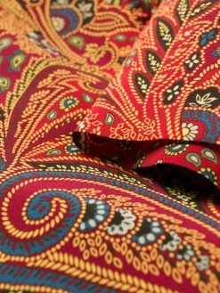 ETRO robe mi-longue à motif cachemire