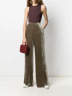 ETRO pantalon ample à effet texturé