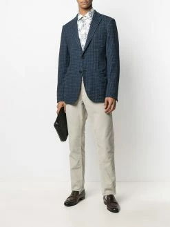 ETRO blazer à chevrons