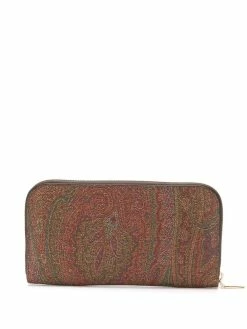 ETRO portefeuille à imprimé cachemire