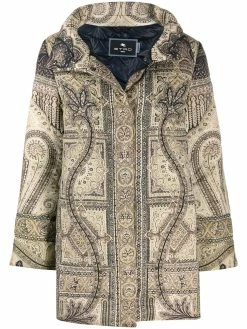 ETRO veste zippée à motif cachemire