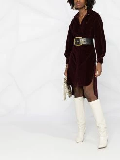 ETRO robe-chemise texturée