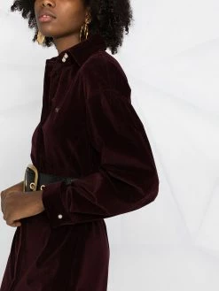 ETRO robe-chemise texturée