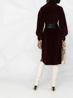 ETRO robe-chemise texturée