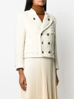 ETRO Meilleure qualité Veste crop à boutonnière croisée vestes militaires femme 7 ETRO veste crop à boutonnière croisée