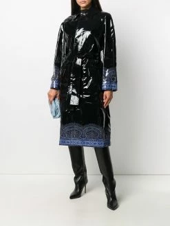 ETRO trench à détail de motif cachemire