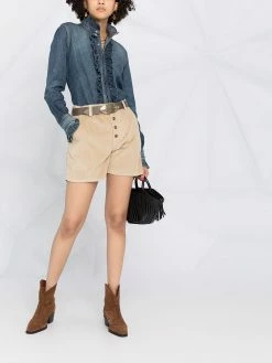 ETRO short à boutonnière