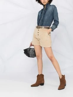 ETRO short à boutonnière