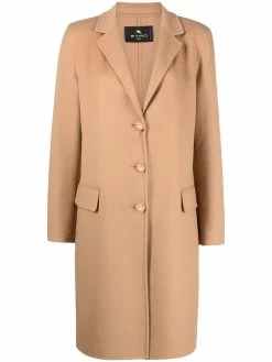 ETRO manteau mi-long boutonné