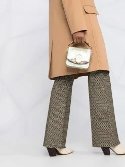 ETRO manteau mi-long boutonné