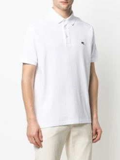 ETRO polo à logo brodé