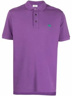 ETRO polo à logo brodé