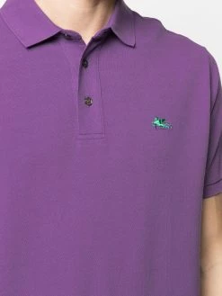 ETRO polo à logo brodé