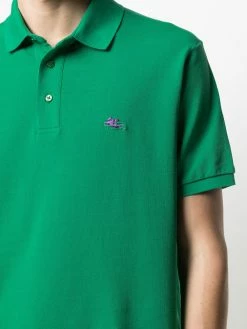 ETRO polo à logo brodé