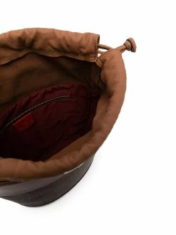 ETRO sac seau à imprimé cachemire