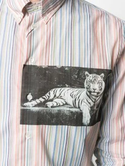 ETRO chemise à imprimé tigre
