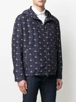 ETRO veste zippée à logo