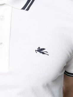 ETRO polo à logo brodé