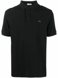 ETRO polo à logo brodé