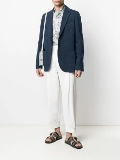 ETRO blazer à design tissé