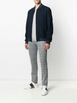 ETRO veste bomber à détails nervurés