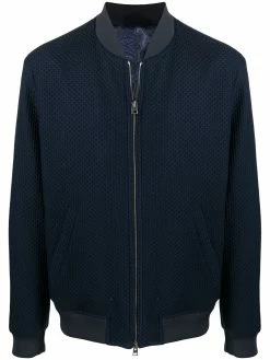 ETRO veste bomber à détails nervurés