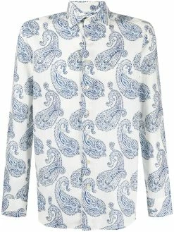 ETRO chemise à motif cachemire