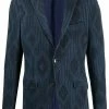 ETRO blazer à motif diamant