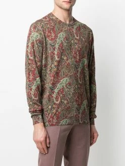 ETRO pull à motif cachemire