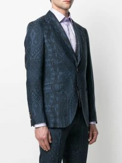 ETRO blazer à motif cachemire