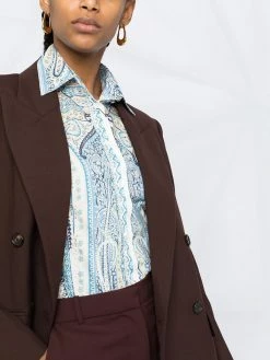 ETRO chemise à motif cachemire