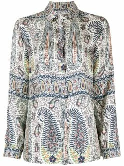 ETRO chemise à motif cachemire