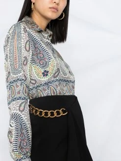 ETRO chemise à motif cachemire