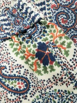 ETRO pantalon droit à imprimé cachemire