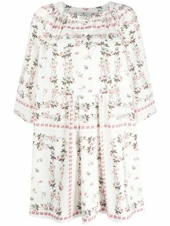 ETRO robe évasée à fleurs