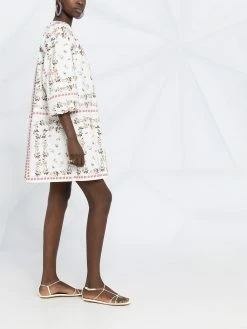 ETRO robe évasée à fleurs