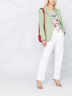 ETRO jean ample à taille mi-haute