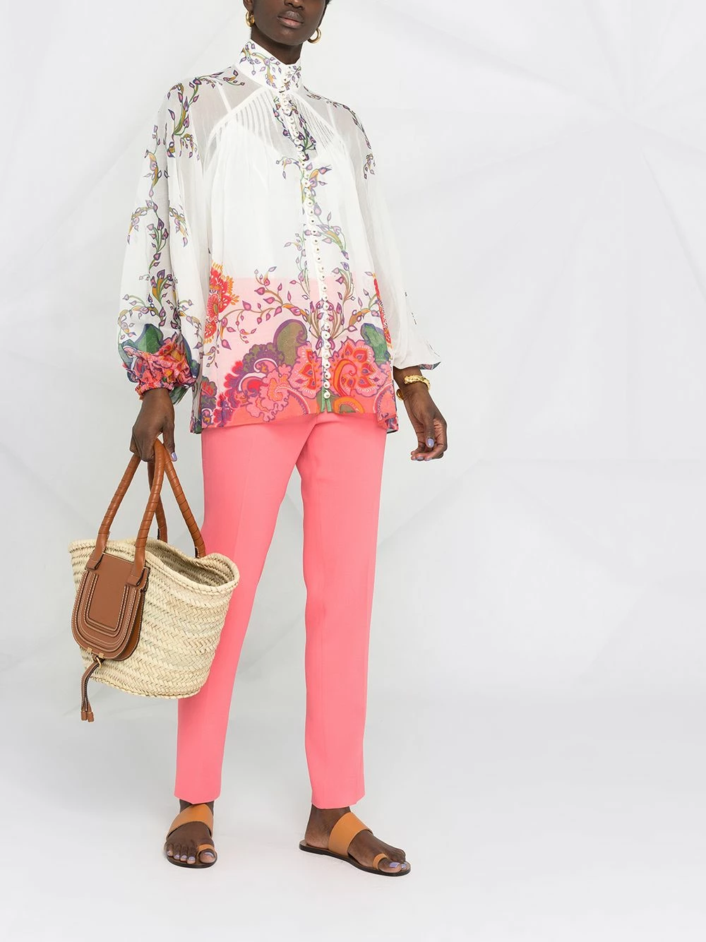 ETRO Vendre-Réclame Pantalon à taille haute pantalons taille haute femme 6 ETRO pantalon à taille haute