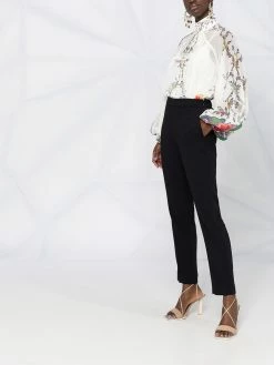 ETRO pantalon droit à taille haute