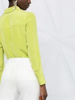 ETRO pantalon slim court à taille haute