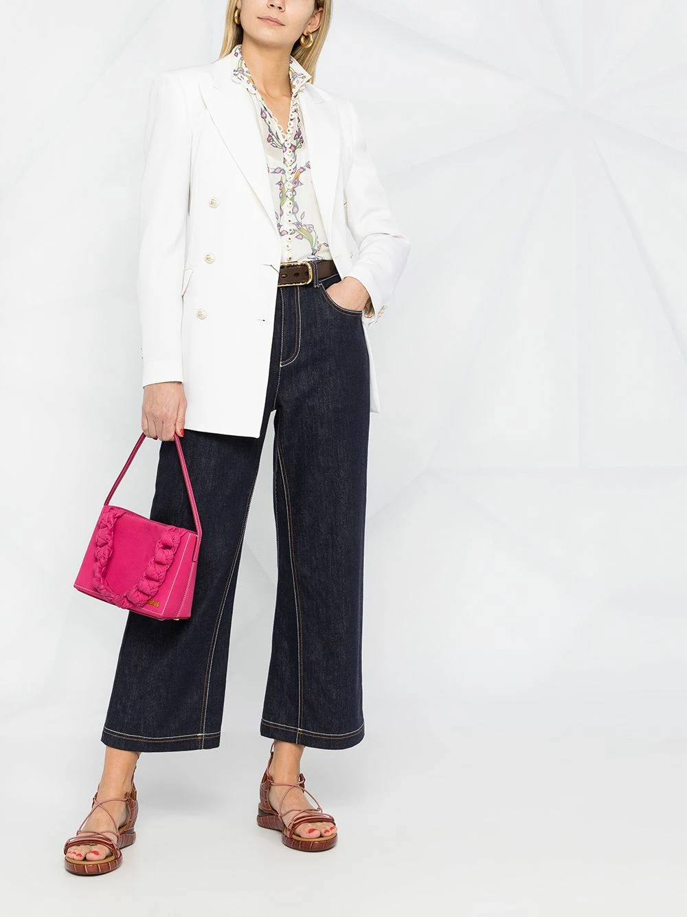 ETRO Blazer à boutonnière croisée Produit de première qualité blazers femme 2 ETRO blazer à boutonnière croisée