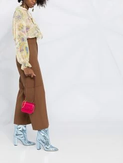 ETRO blouse imprimée à effet de transparence