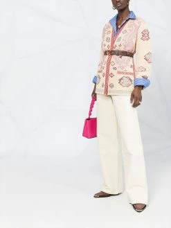 ETRO cardigan en maille intarsia