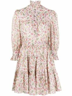 ETRO robe-chemise à fleurs