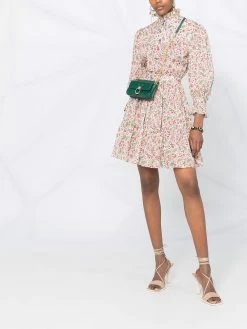 ETRO robe-chemise à fleurs