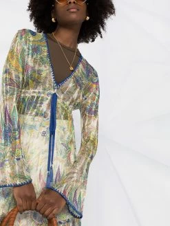 ETRO robe à motif cachemire