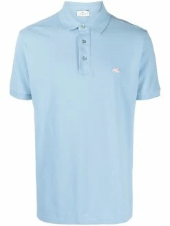 ETRO polo à logo brodé
