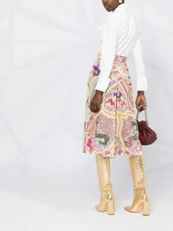 ETRO excellente qualité Jupe plissée à taille haute jupes taille haute femme 11 ETRO jupe plissée à taille haute